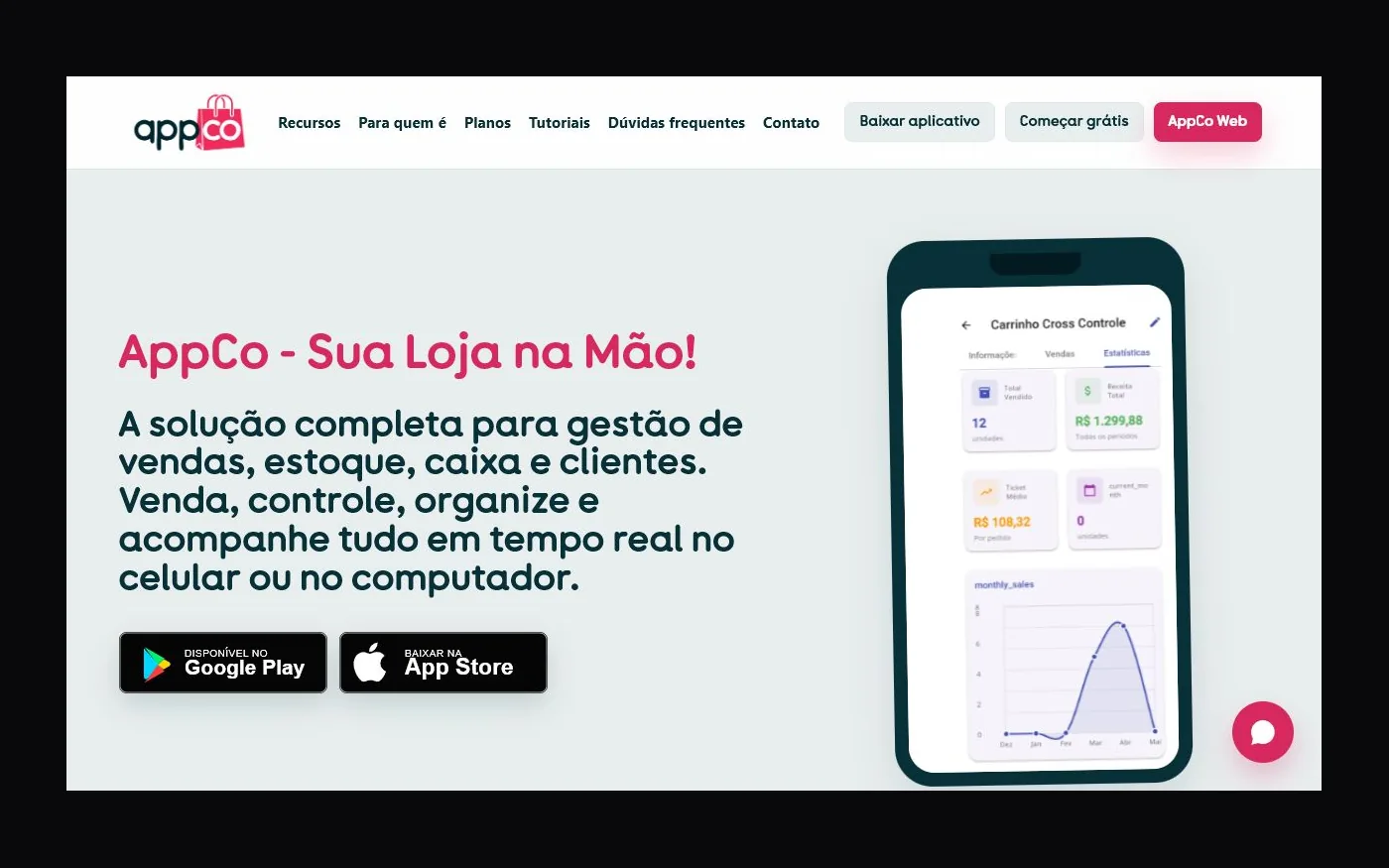 Site desenvolvido pela PandaMKT para APPCO